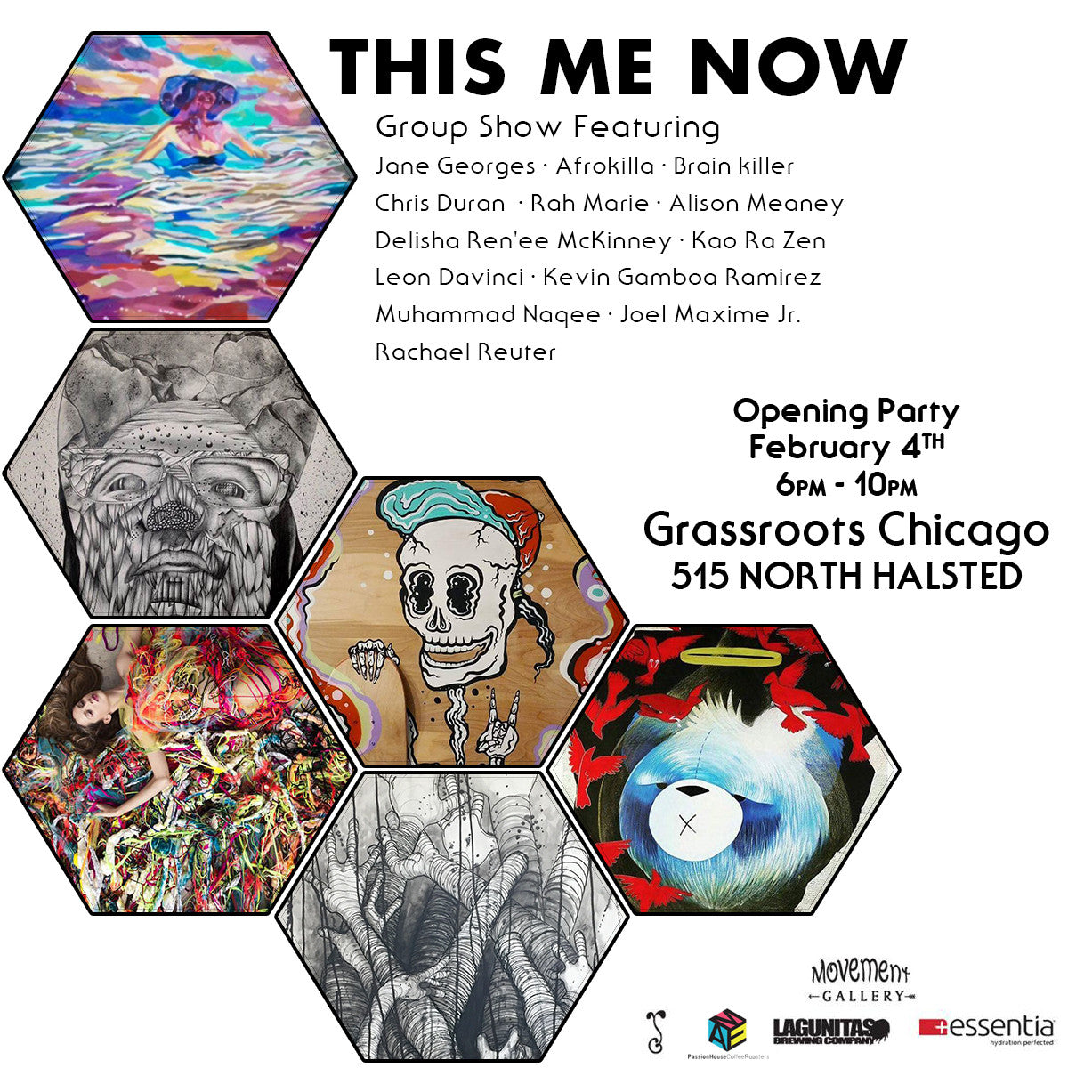Movement Gallery's First Group Show - This Me Now