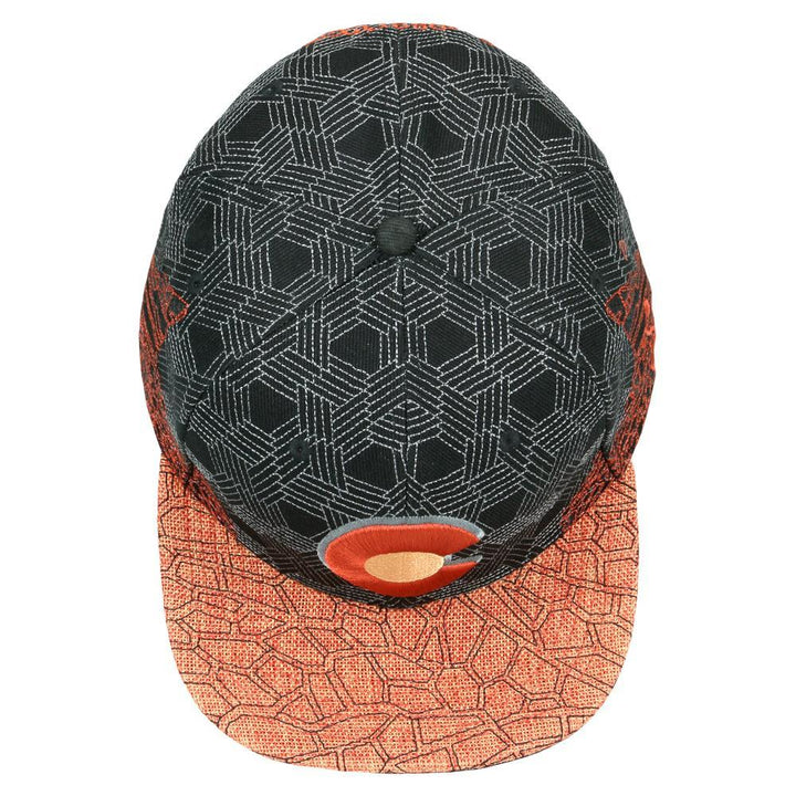 Red Rocks Black Snapback Hat