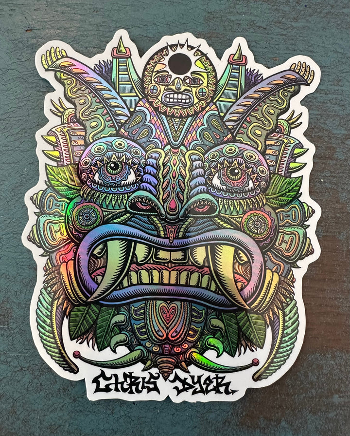 Holographic "Eclipsed" Sticker