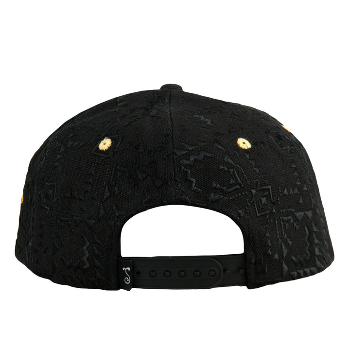 Desert Lore Black Snapback Hat