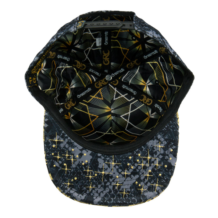 Celestial Serpent V2 Black Snapback Hat