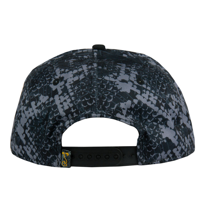Celestial Serpent V2 Black Snapback Hat