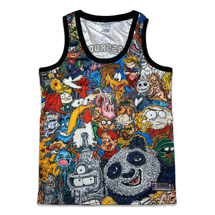 Camiseta de gumbo con dibujos animados de Vincent Gordon
