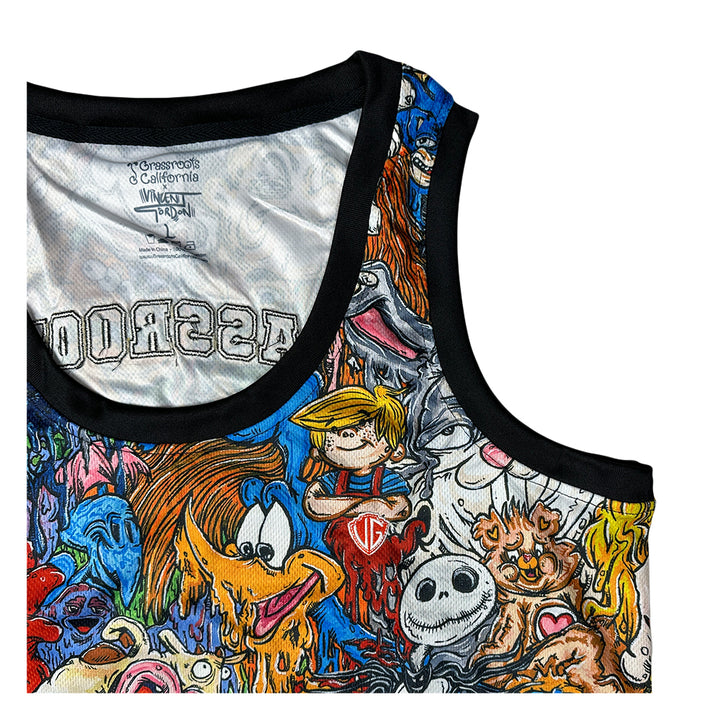 Camiseta de gumbo con dibujos animados de Vincent Gordon
