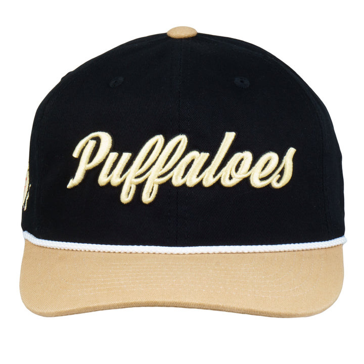 Gorra snapback precurvada con inscripción Puffaloes