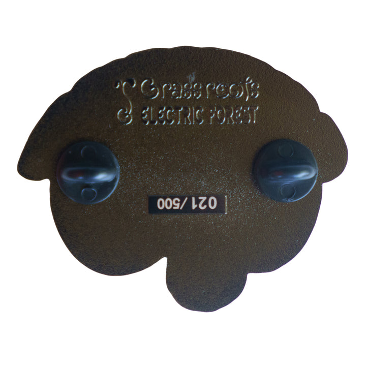 Electric Forest Gold Mammoth Pin