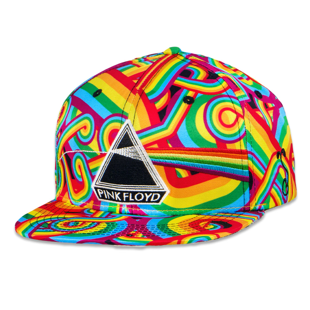 Pink Floyd DSOTM V2 Rainbow Snapback Hat