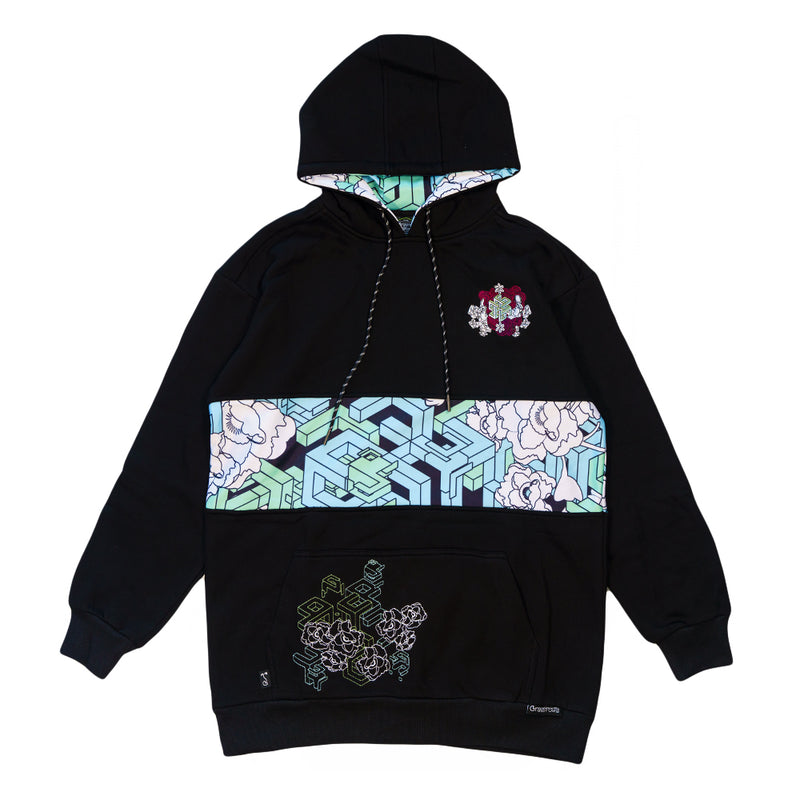 15th Anniversary Black Tall Pullover Hoodie