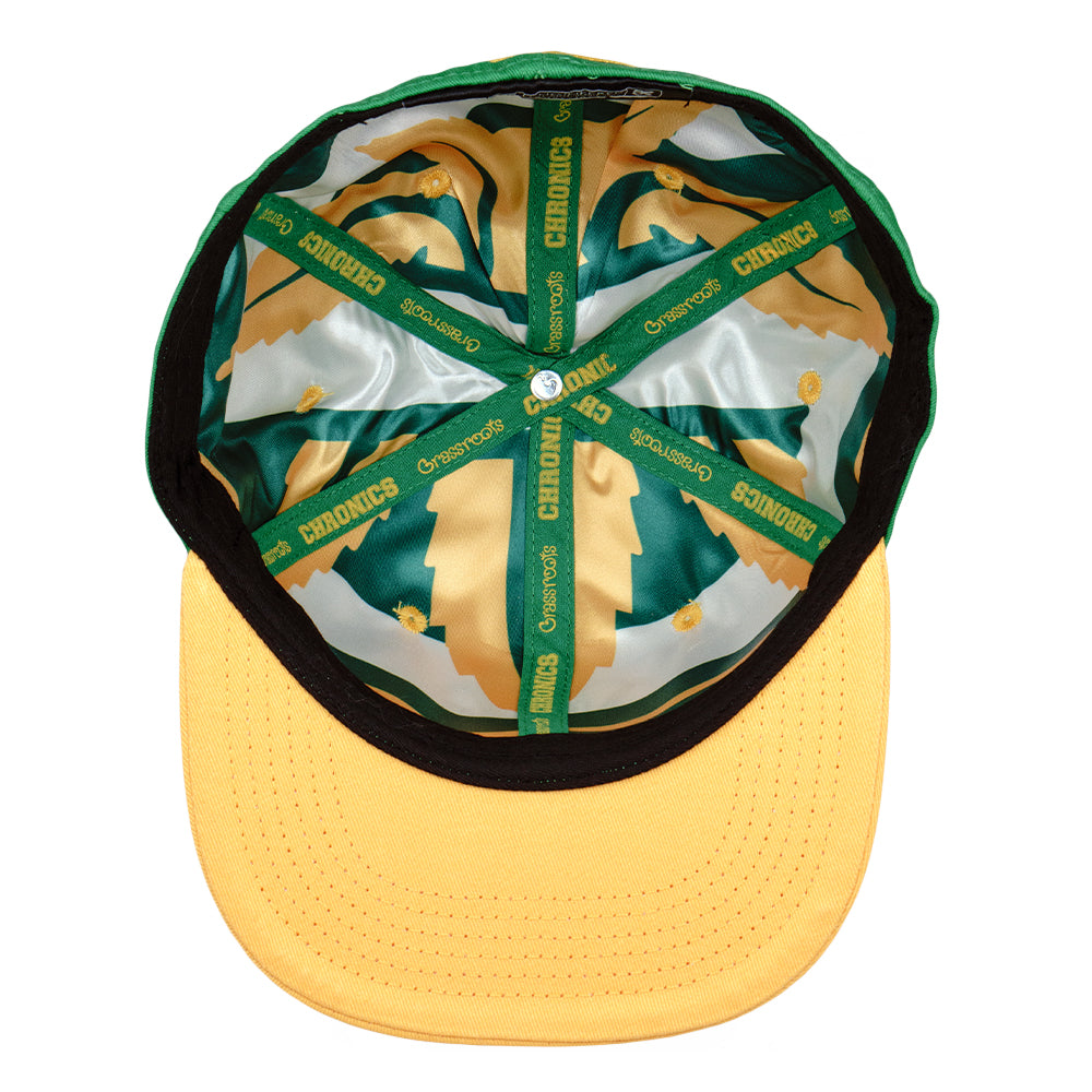 Super Chronics Green Fitted Hat