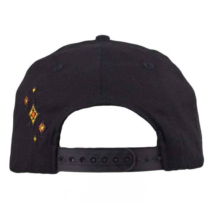 Gorra negra con cierre a presión Solshine Reverie
