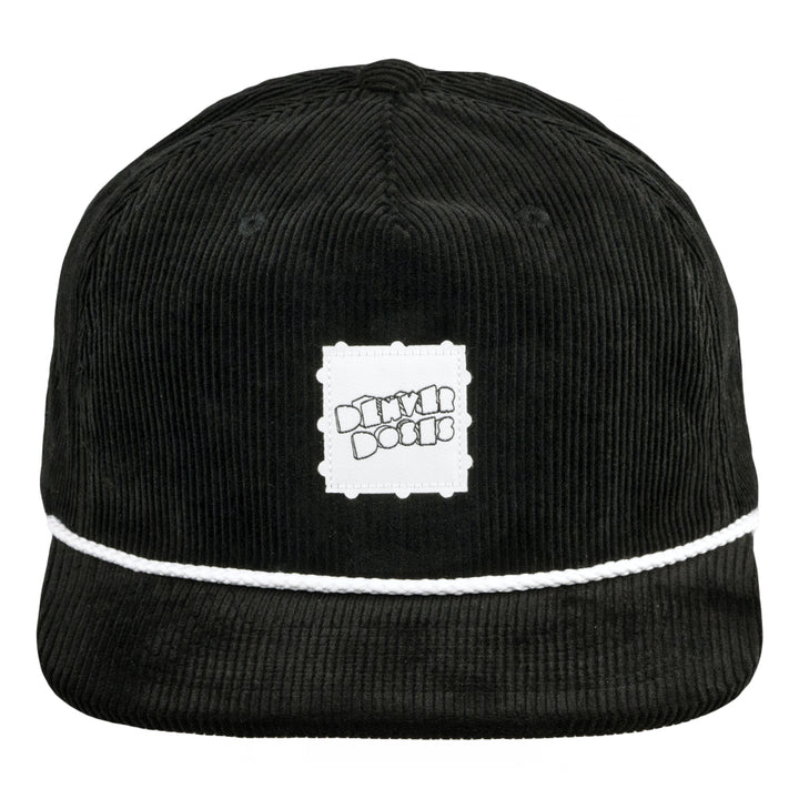 Denver Doses Black Zipperback Hat