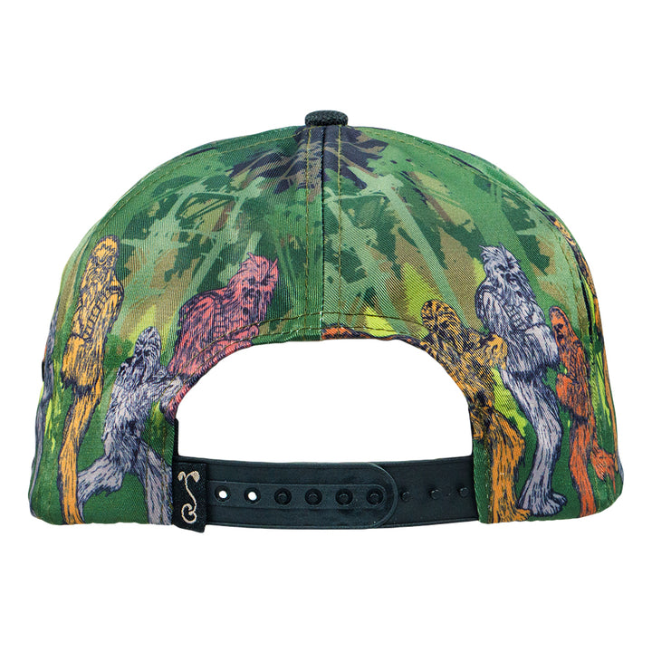 Tanks Visla Wook Forest Green Snapback Hat