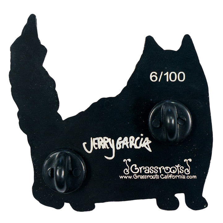Jerry Garcia Sketch Cat Pin