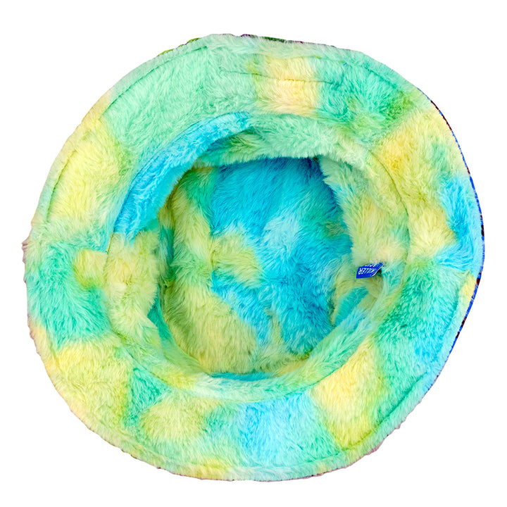 Killer Acid Mushroom Furry Reversible Bucket Hat