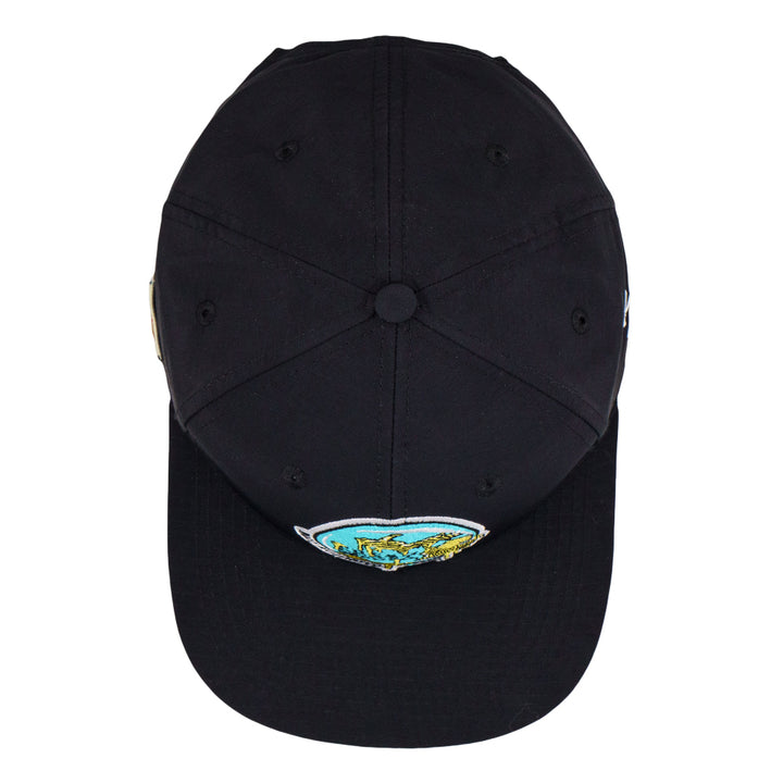 Fresh Coast Black Ripstop Snapback Hat