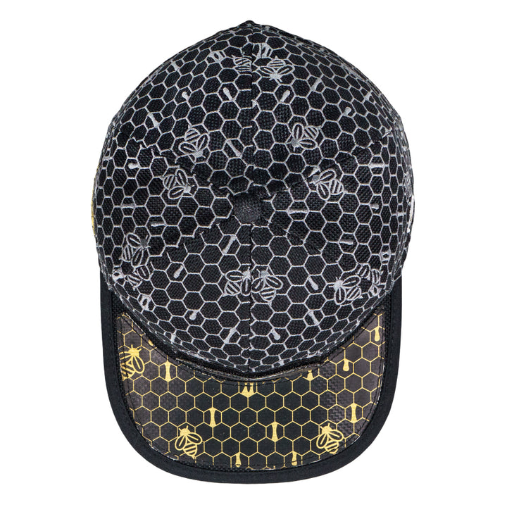 16th Anniversary Honeycomb Black Fitted Hat