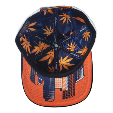 Danker Broncos Navy Snapback Hat