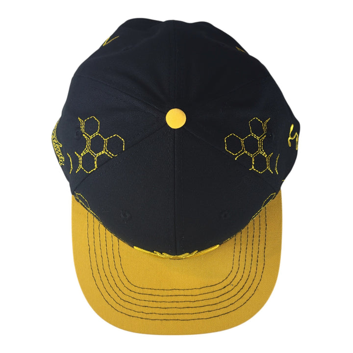Electric Honey Black Snapback Hat