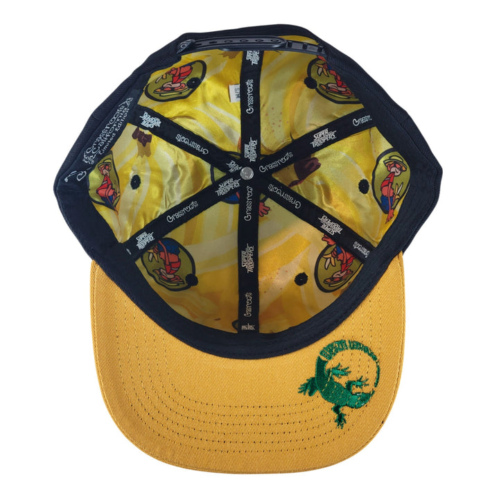 Super Troopers 3 Johnny Chimpo Black Snapback Hat