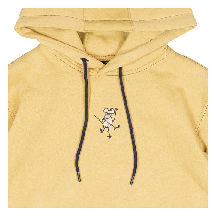 Jerry Garcia Sketch Cat Tan Pullover Hoodie