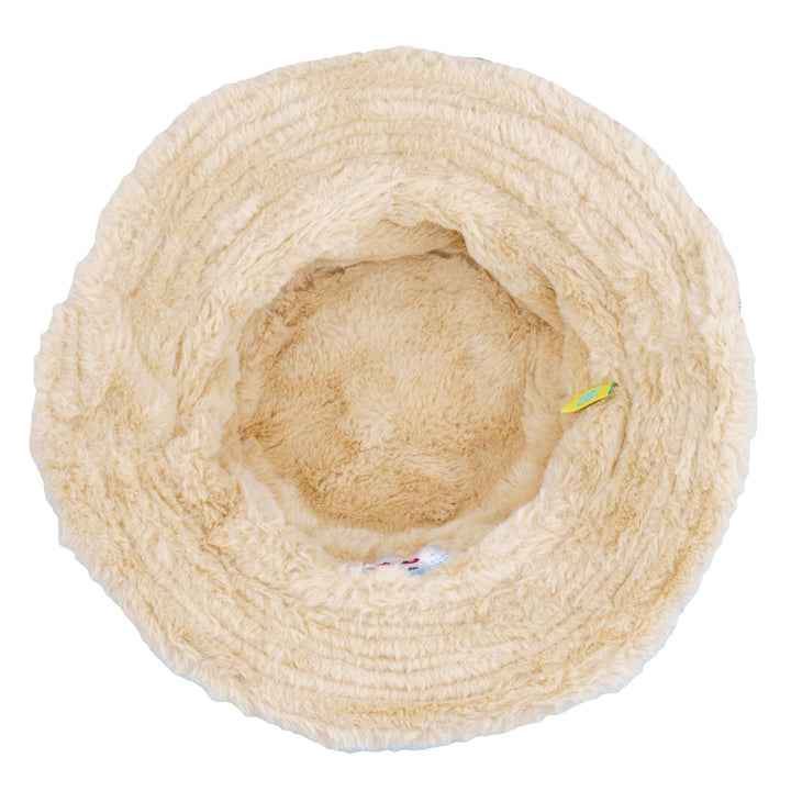 Louis the Child Tan Furry Reversible Bucket Hat
