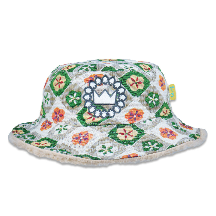 Louis the Child Tan Furry Reversible Kids Bucket Hat
