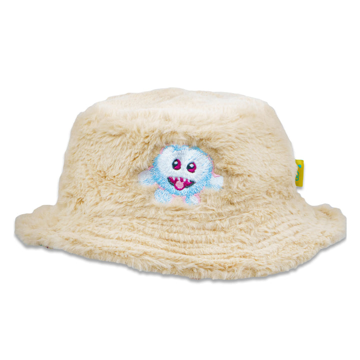 Louis the Child Tan Furry Reversible Kids Bucket Hat