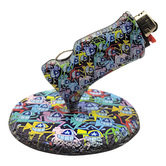 El Pez Black Bic Toker Poker