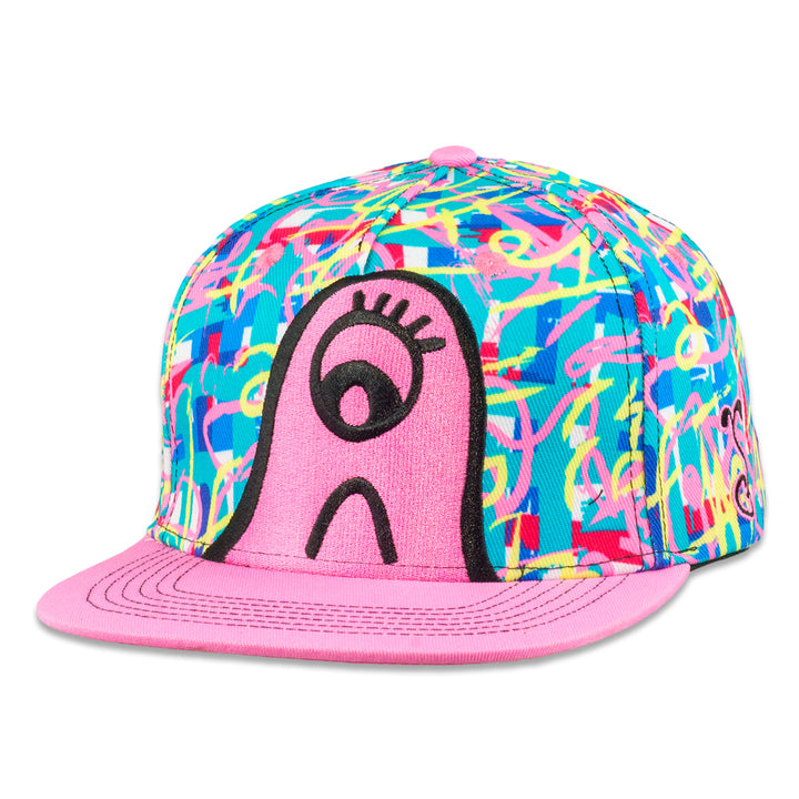 Sunny Promyotin Bubble Clops Pink Snapback Hat