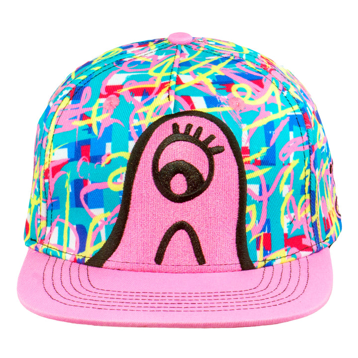 Sunny Promyotin Bubble Clops Pink Snapback Hat