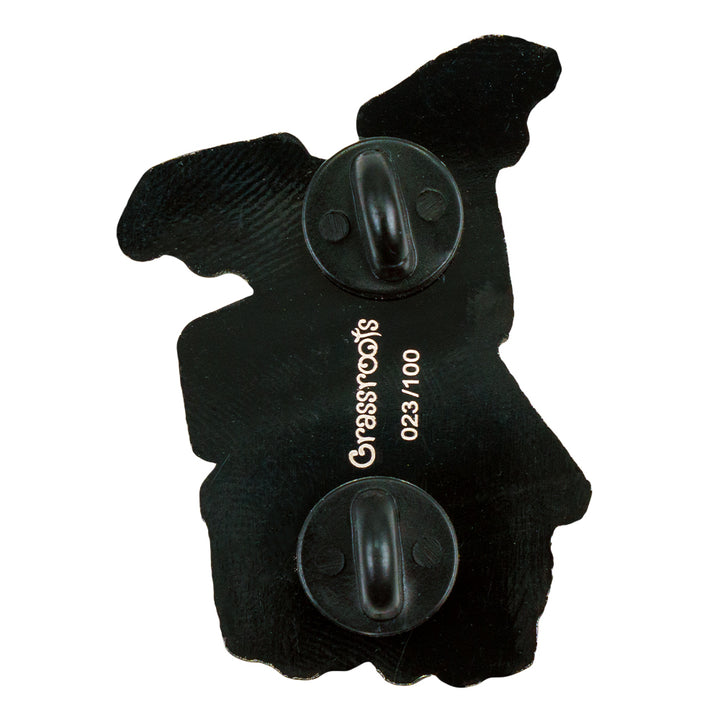 Bat House Purple Pin