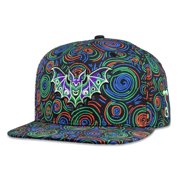 Bat Glow in Dark Snapback Hat