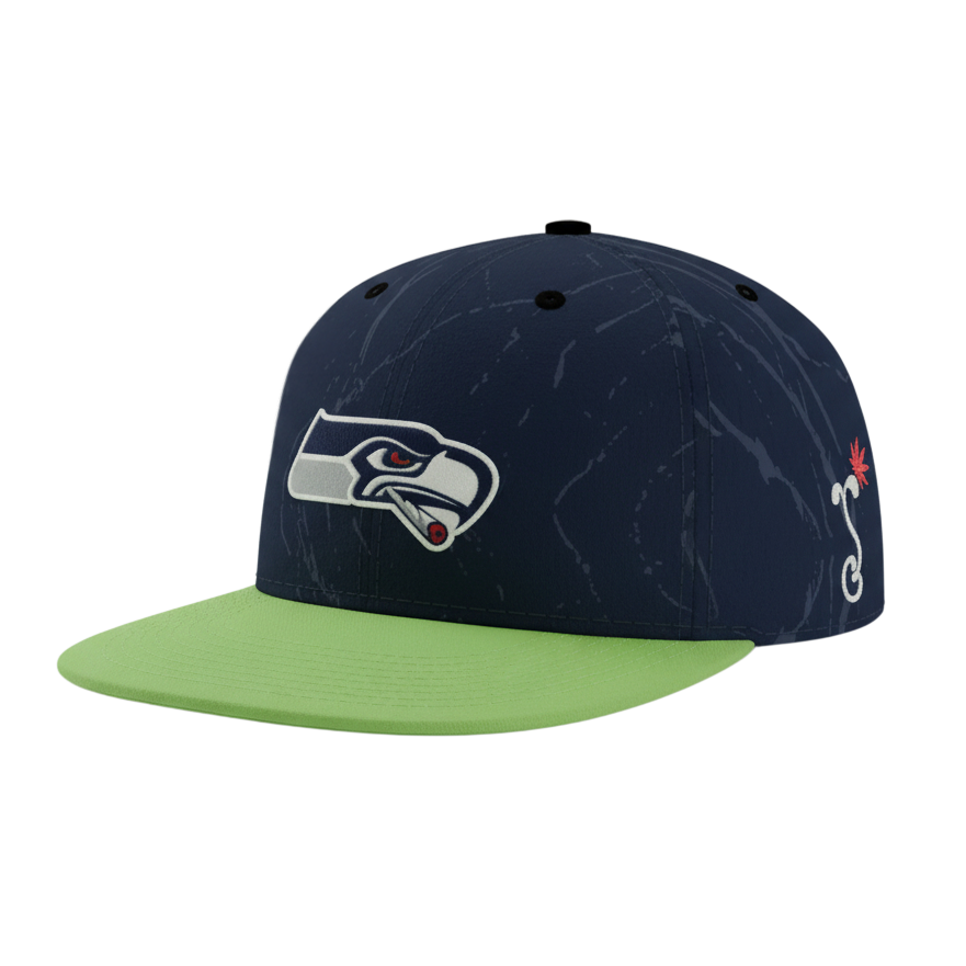 PRE-ORDER* Seattle Stonedhawks Navy Snapback Hat