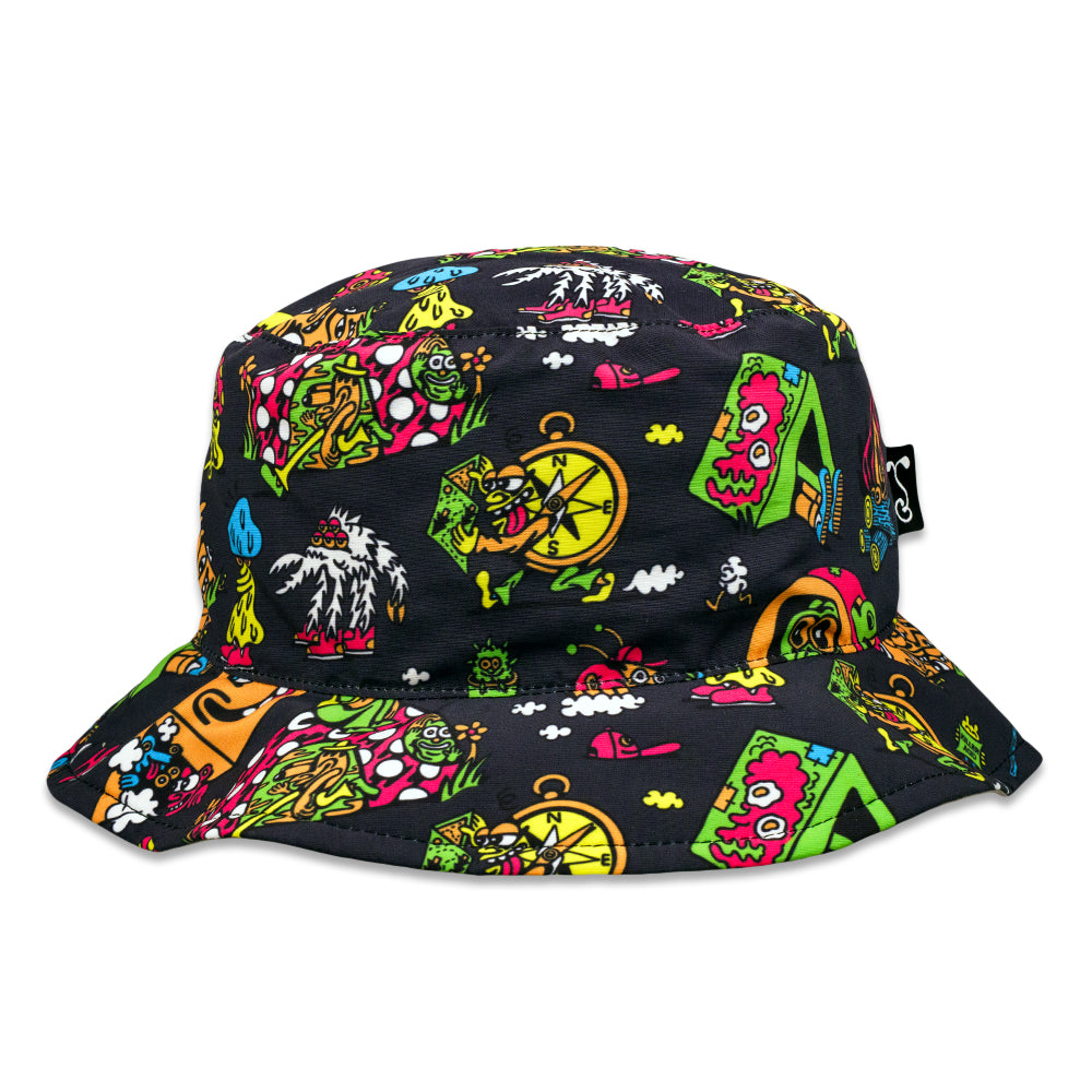 Killer Acid Get Lost Reversible Bucket Hat