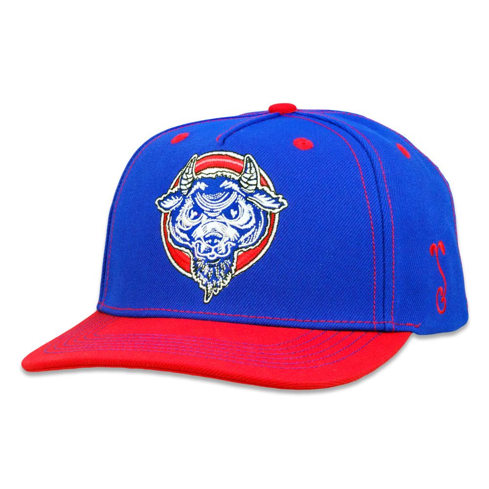 Vincent Gordon Goat Cub Blue 501 Snapback Hat