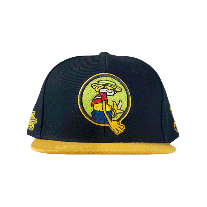 Super Troopers 3 Johnny Chimpo Black Snapback Hat