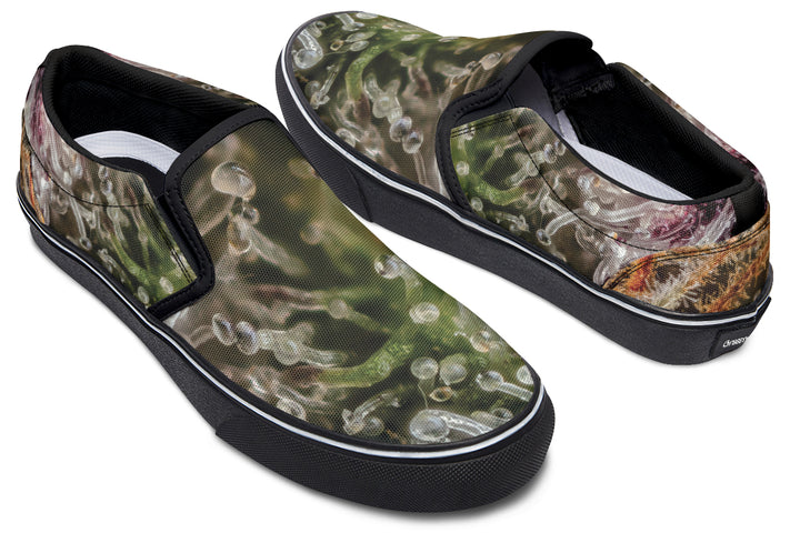 Trichome Macro Slip On Shoes