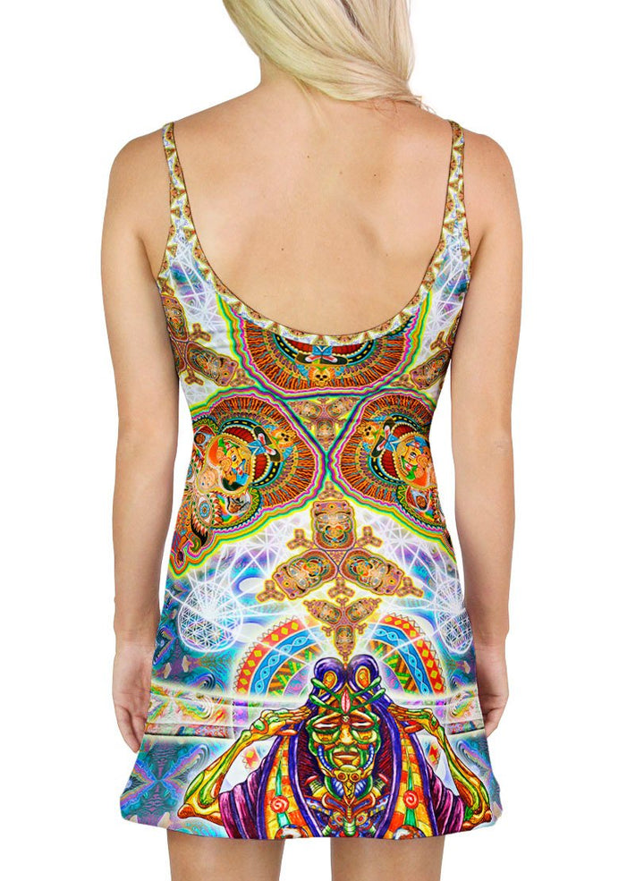 VESTIDO MINI DIMENSIÓN FRACTAL CURATIVA