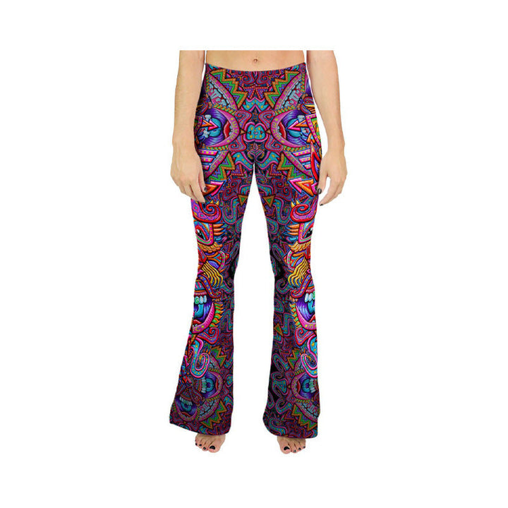 PANTALONES DE CAMPANA PARA ESPECTÁCULOS DE GONG