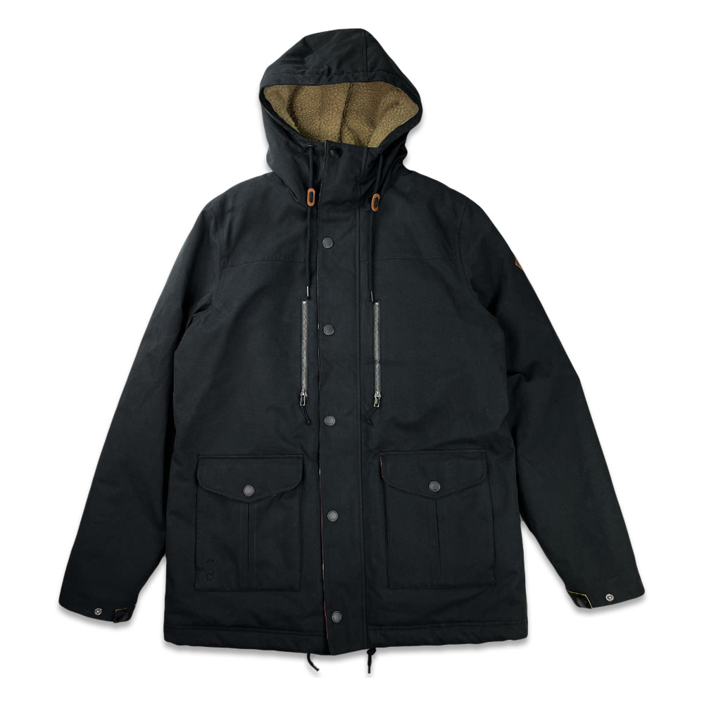 Desert Lore Black Sherpa Parka