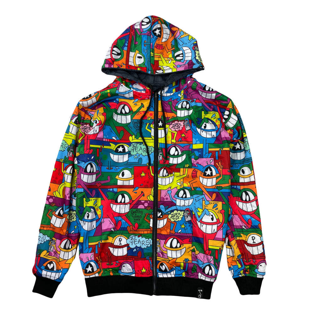 El Pez Reversible Zip Up Hoodie