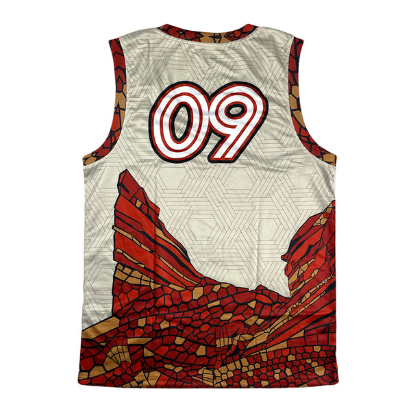 sublimation jersey design red