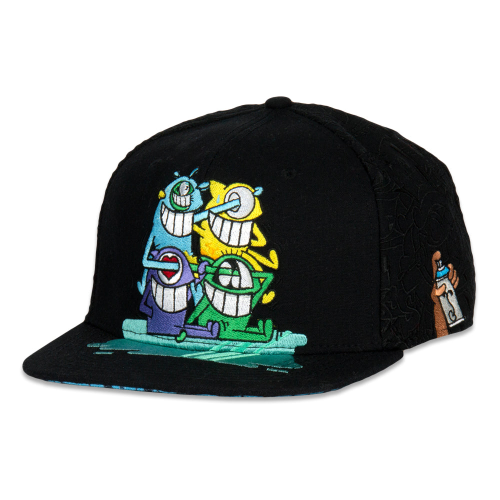 El Pez Black Snapback Hat