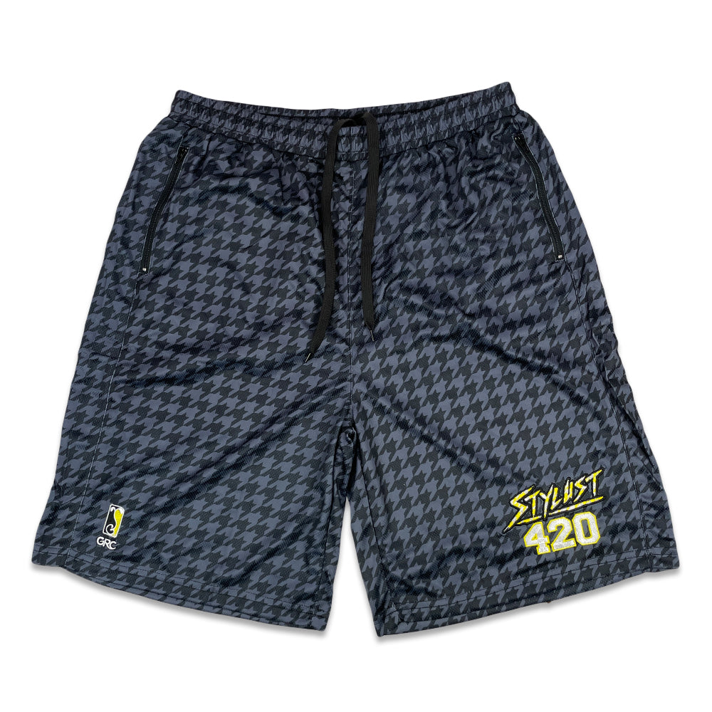 Stylust Cat Black Mesh Shorts