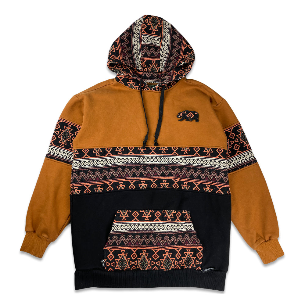 Removable Bear Copper Plateau Tall Pullover Hoodie
