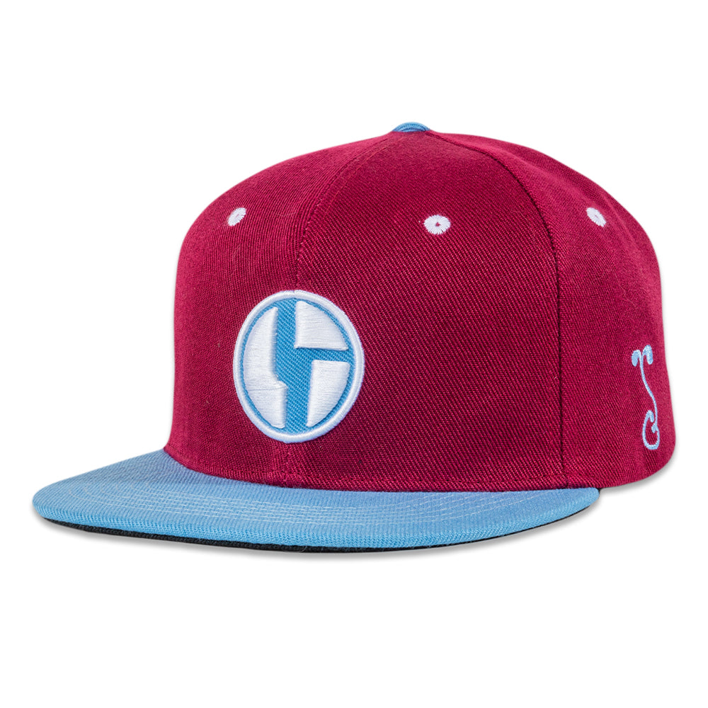 The Disco Biscuits Maroon Blue Snapback Hat
