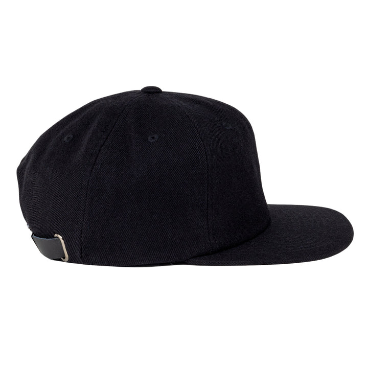 Touch of Class Black Strapback Hat