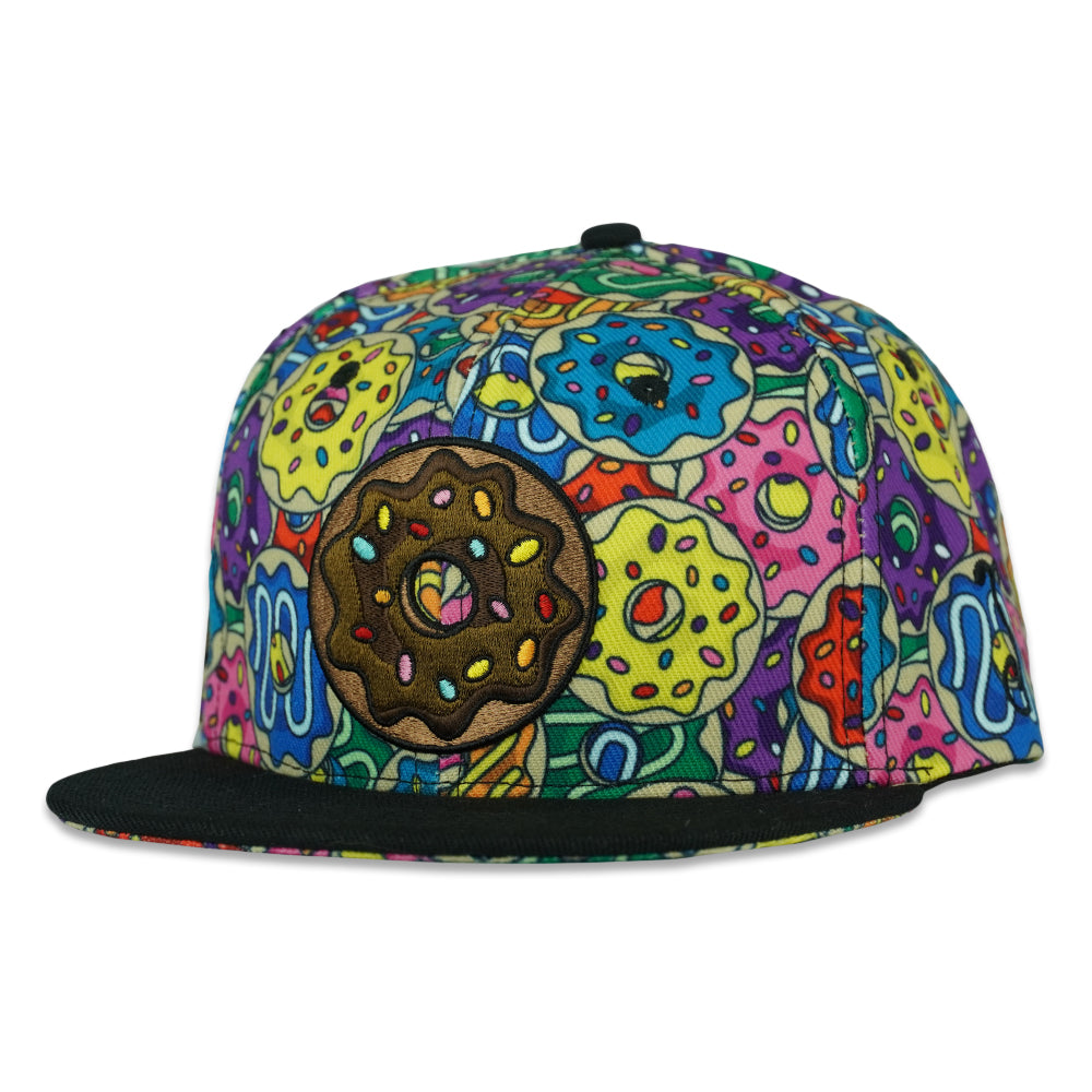 KGB Glass Donut Montage Snapback Hat