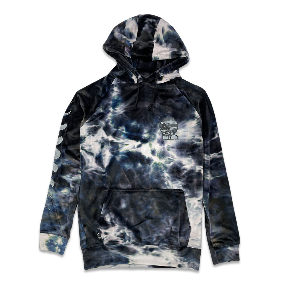 Equinox Howl Black Dye Velour Mens Pullover Hoodie