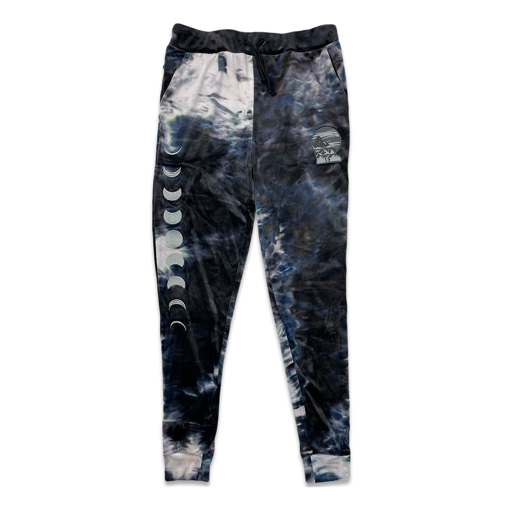Equinox Howl Black Dye Velour Joggers